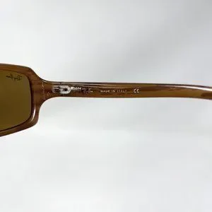 Ray Ban Sunglasses RB 2130 Wrap Rituals Pande 938 Made in Italy Ray Ban Sunglasses RB 2130 Wrap Rituals Pande 938 Made in  main image 4